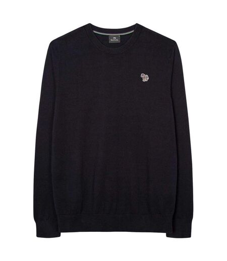 Pull Motif/style Zèbre Homme Bleu Paul Smith