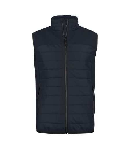 Mens Expedition Gilet Dark Navy Printer