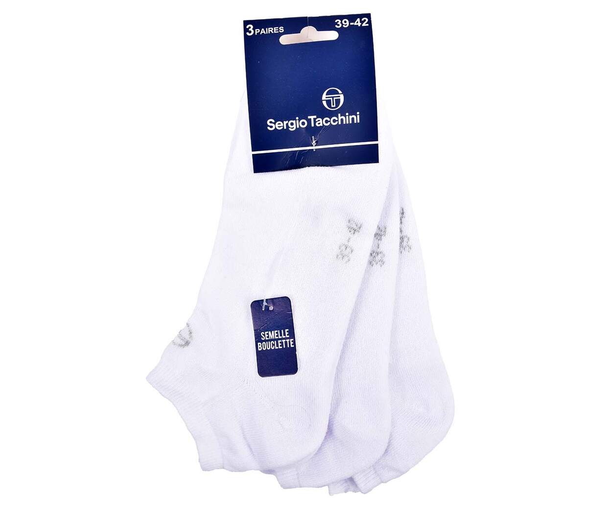 Chaussettes SERGIO TACCHINI SNEAKER 3 Pcs 6062 BOUCLETTE-4