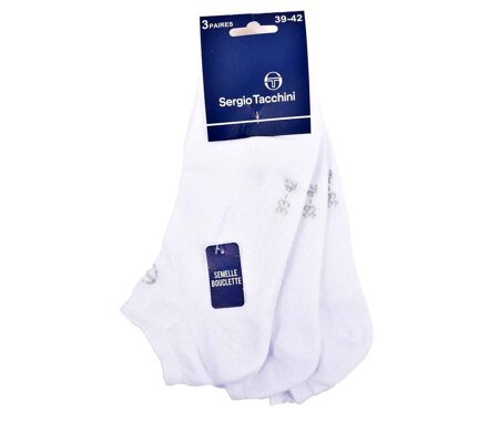 Chaussettes SERGIO TACCHINI SNEAKER 3 Pcs 6062 BOUCLETTE