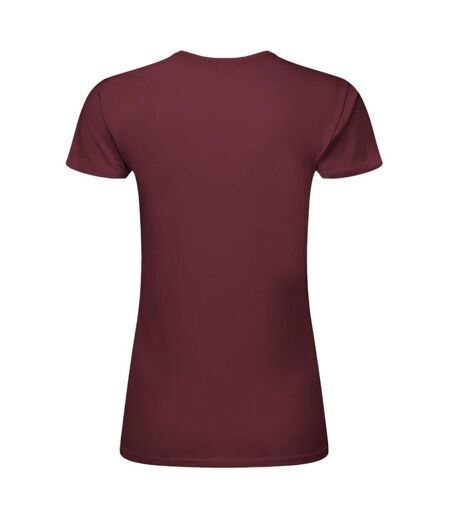 T-shirt Perfect Print Femme Bordeaux SG
