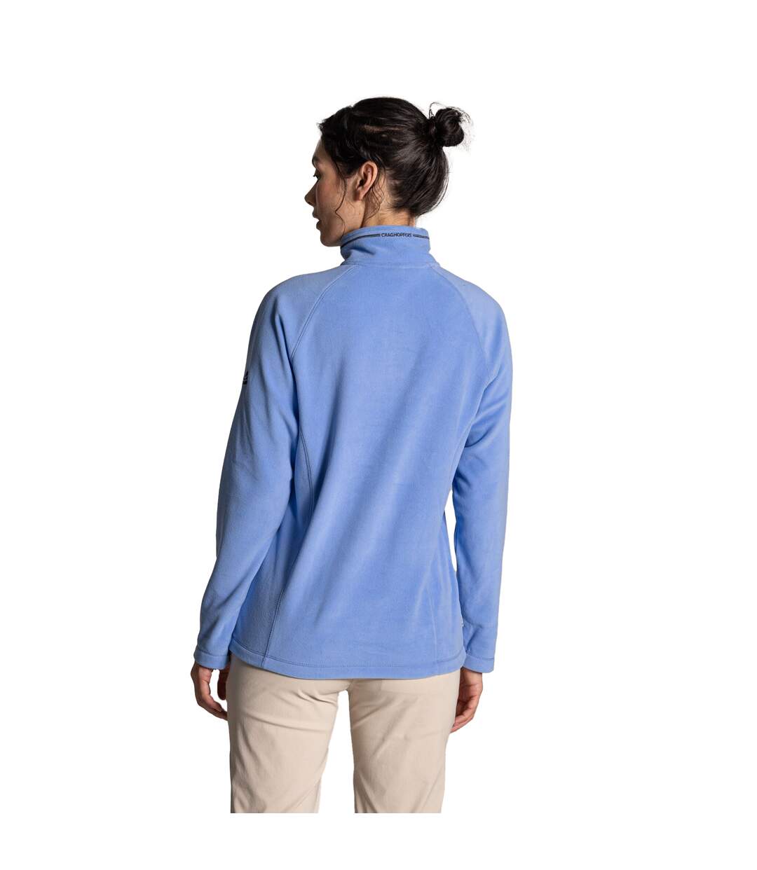 Haut Polaire À Col Montant Zippé Nation Trust Miska Femme Bleu Clair Craghoppers-3