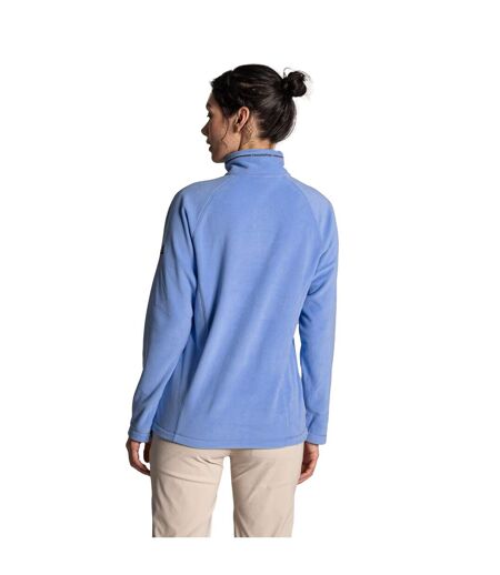 Haut Polaire À Col Montant Zippé Nation Trust Miska Femme Bleu Clair Craghoppers