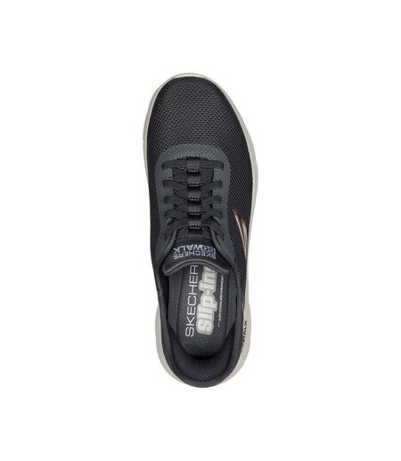 Skechers Mens GO WALK Flex Hands Up Shoes (Gray/White) - UTFS10174