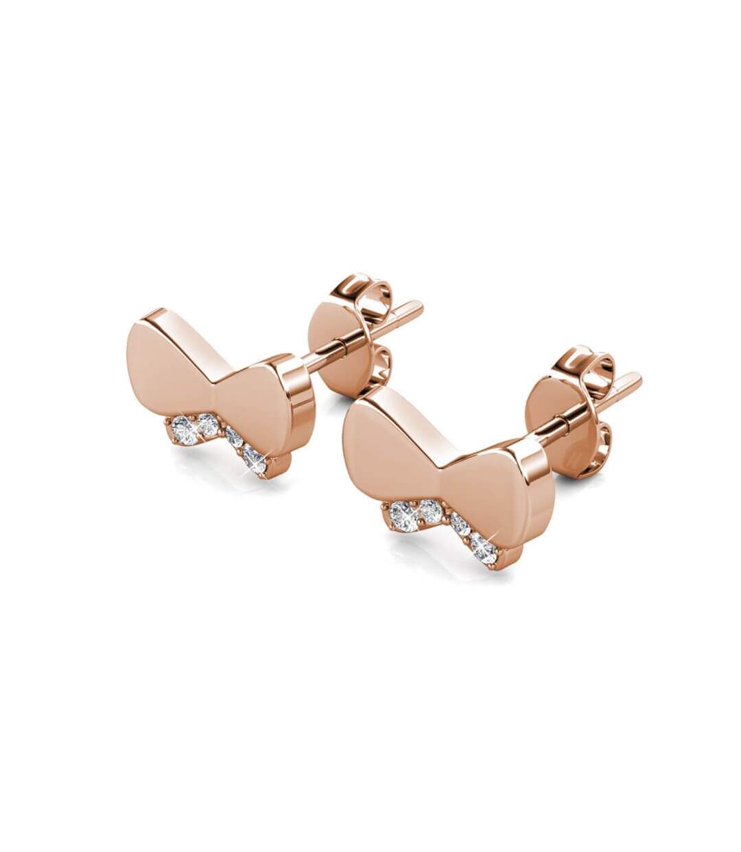 Boucles d'oreilles Butterfly Bow, Cristal d'Autriche