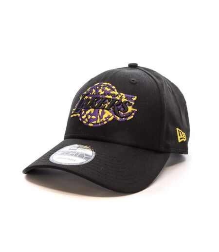 Casquette Noir/Violet Homme New Era Seasonal 9forty Los Angeles Lakers - OSFM