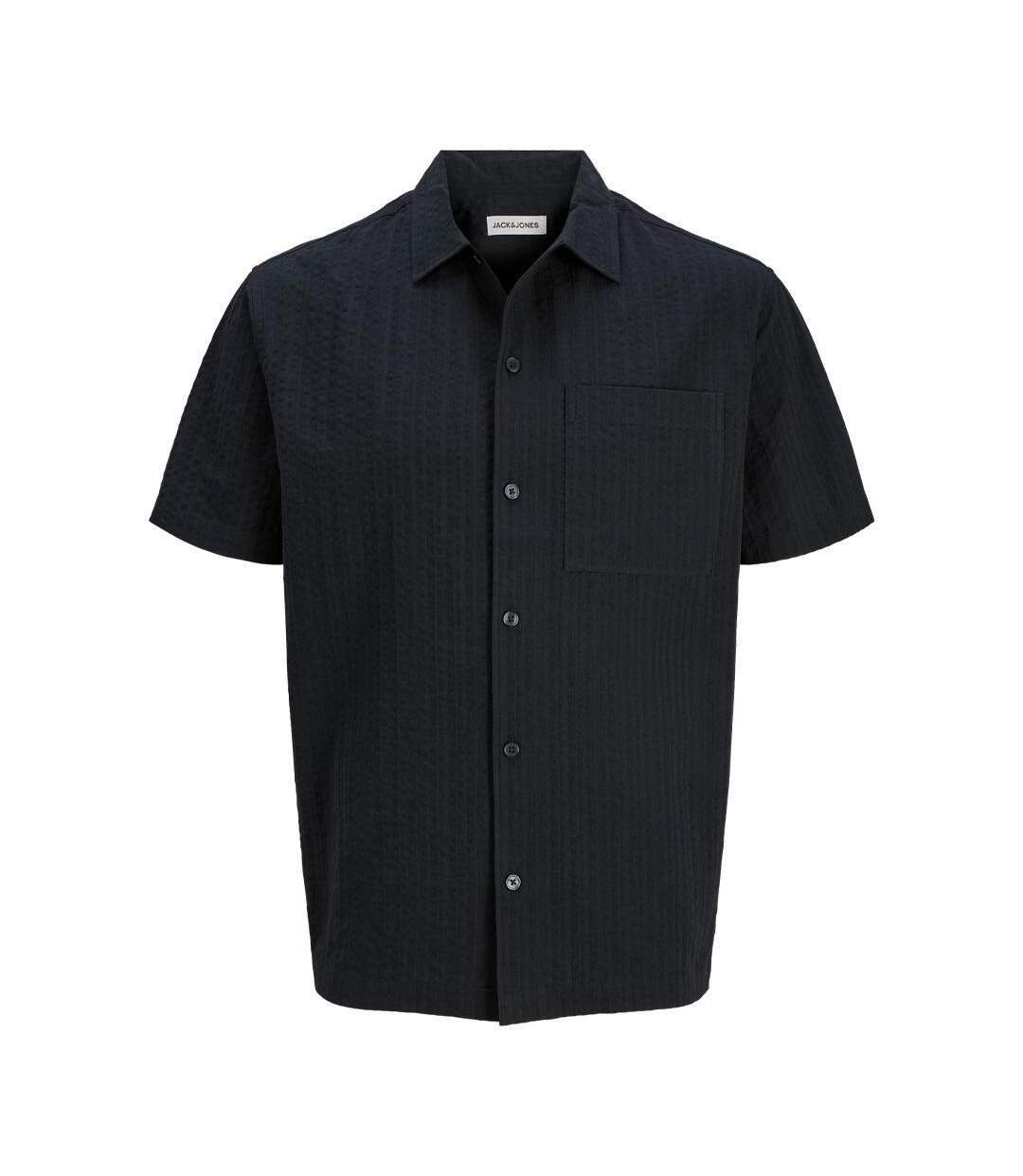 Chemise noire homme jack & jones heaston-1