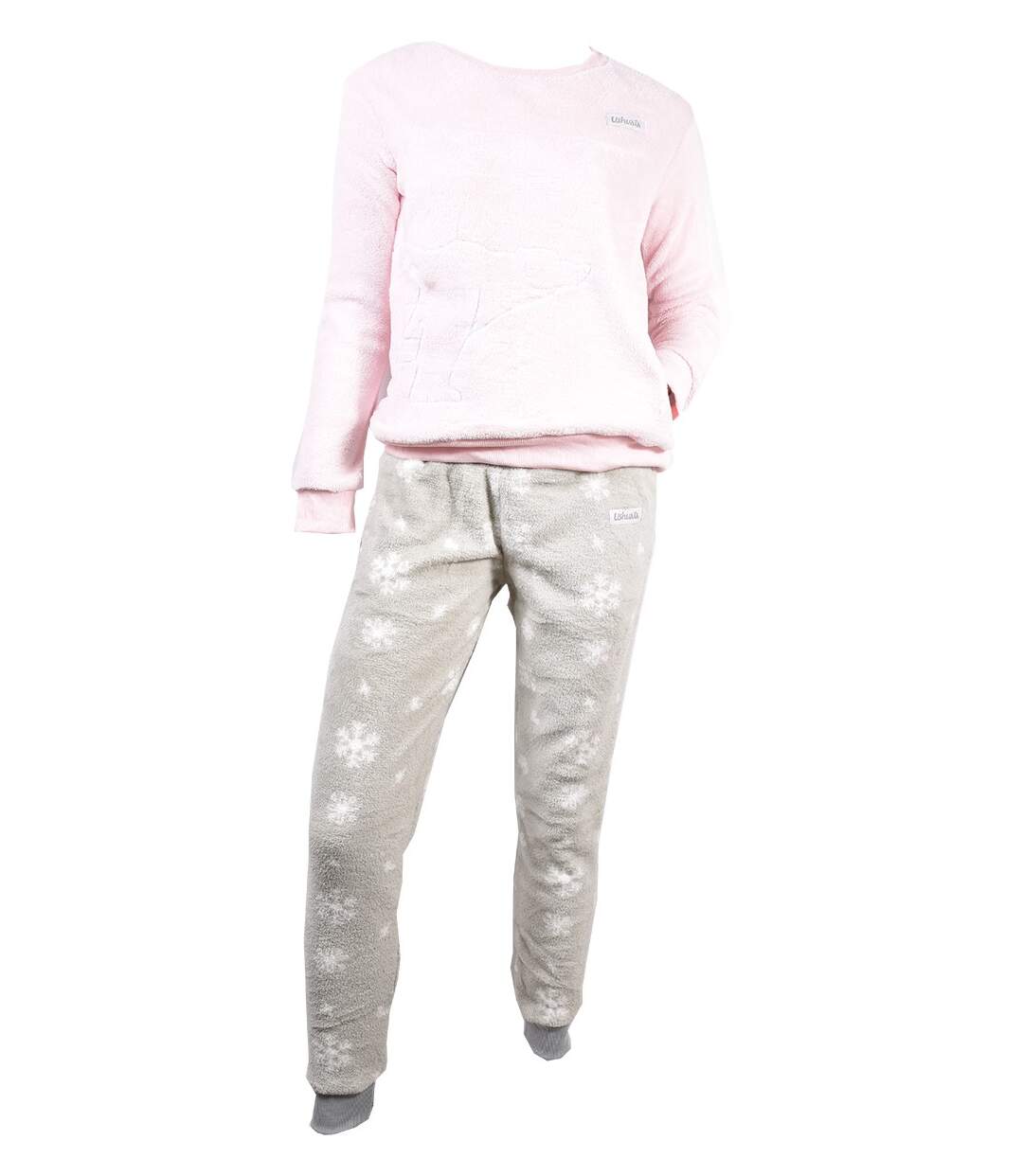 Pyjama Femme USHUAIA USHR002 ROSE-1