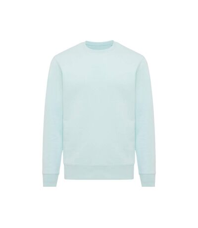 Unisex adult etosha recycled cotton lightweight sweatshirt crushed mint Iqoniq