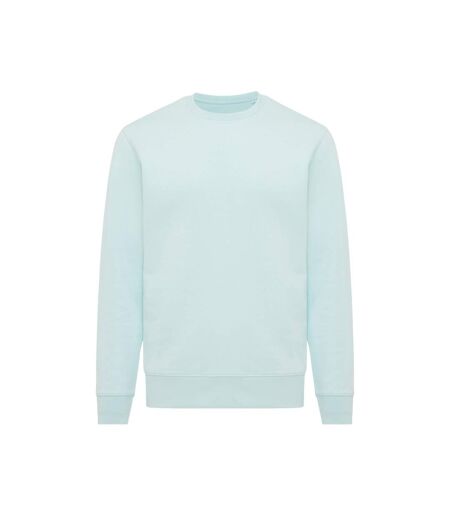 Unisex adult etosha recycled cotton lightweight sweatshirt crushed mint Iqoniq