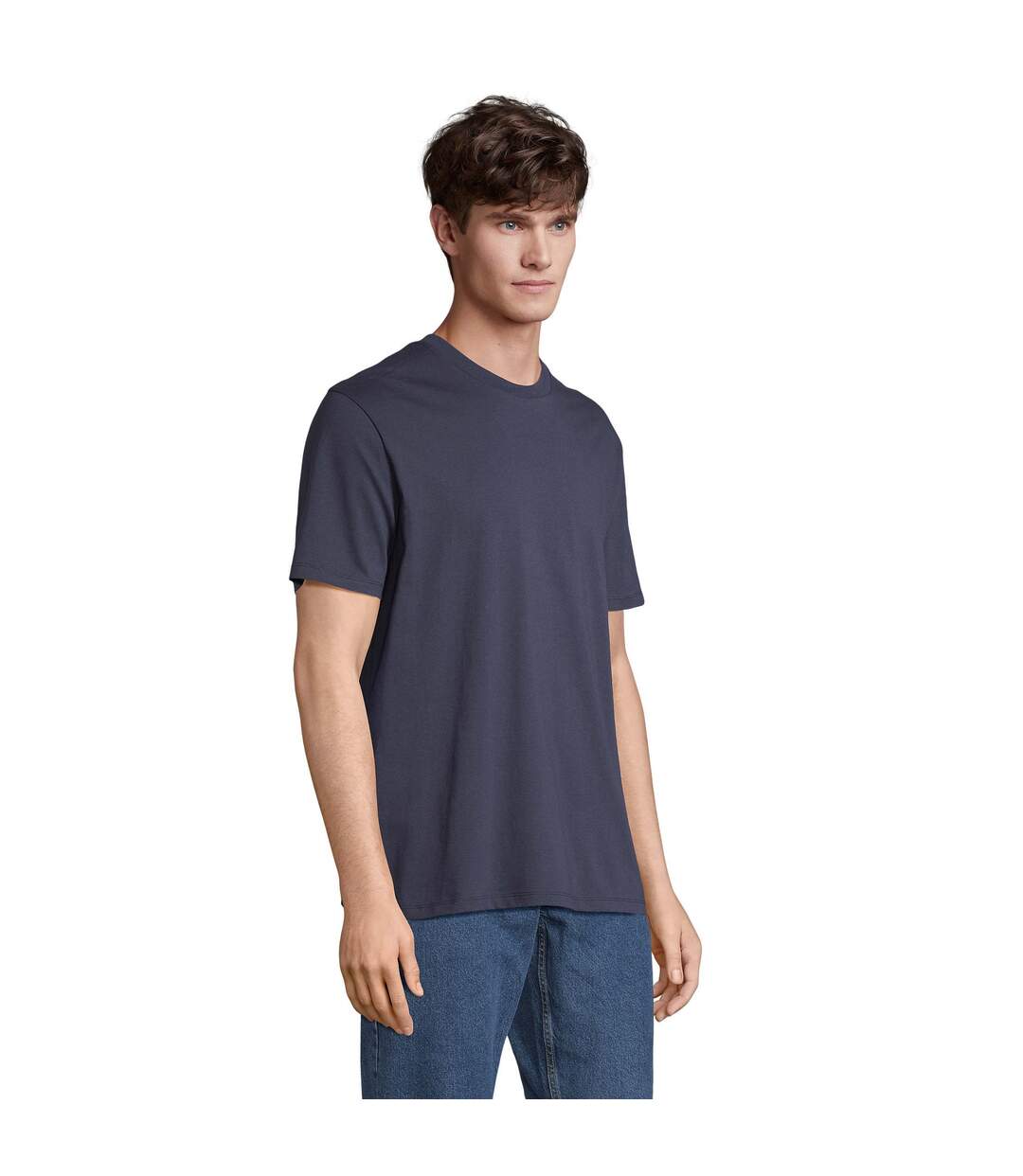 T-shirt Legend Adulte Bleu Marine Français SOLS-1