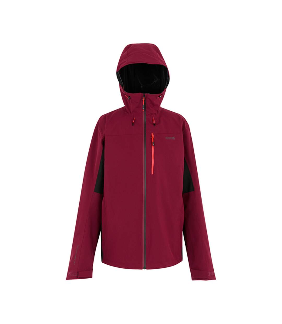 Veste Imperméable Birchdale Homme Pourpre Foncé Noir Regatta-2