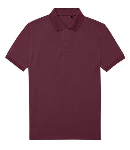 Polo manches courtes - Homme - PU428 - rouge bordeaux