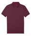 Polo manches courtes - Homme - PU428 - rouge bordeaux