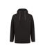 Front Row Mens Pullover Half-zip Jacket (Black) - UTRW7443