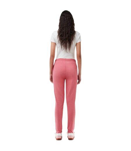Womens/ladies Fleece Jogging Bottoms Coral Lacoste