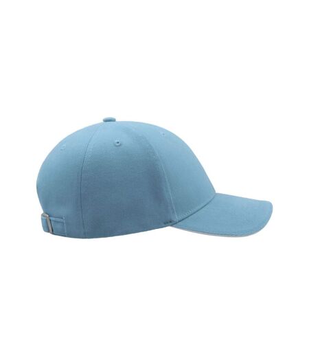 Casquette Sandwich En Coton Épais Mixte Bleu Clair Atlantis