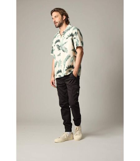 Chemise oversize en coton avec imprimé tropical BILOXI