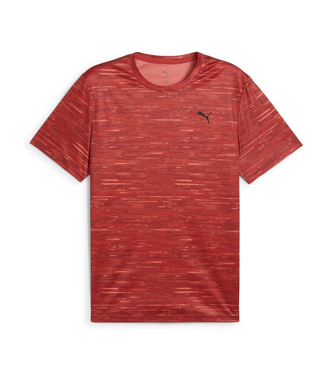T-Shirt rouge homme puma essentials-1