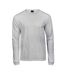 Tee Jays Mens Slim Long-Sleeved T-Shirt (White) - UTPC5242