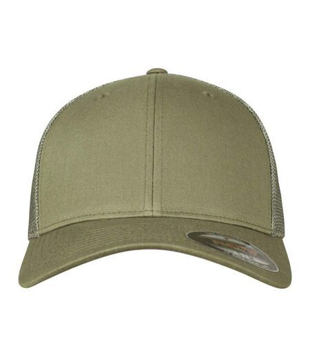 Casquette Trucker Kaki Foncé Flexfit
