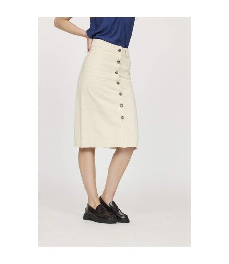 Jupe coton crayon POEME