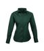 Womens/ladies long-sleeved shirt bottle green Premier