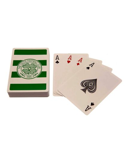 Celtic FC - Jeu de cartes (Blanc / Vert) (Taille unique) - UTTA10343