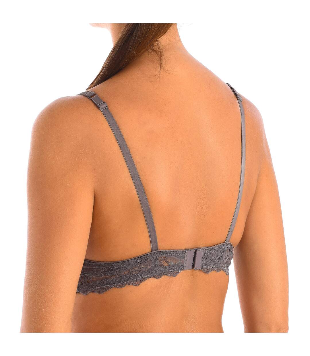 Microfiber bra with underwire and cup for women, ADELA model. Firm support, softness and everyday comfort.-3