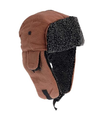 EX-STORES Unisex Mens/Womens Fleece Trapper Hat, Ski Hat (Camel) - UTHA301