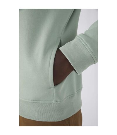 Mens organic hoodie mocha B&C