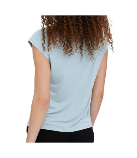 T-shirt turquoise femme vero moda filli