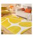 Tapis intérieur à poils longs Swing 385 jaune 200 x 280 cm