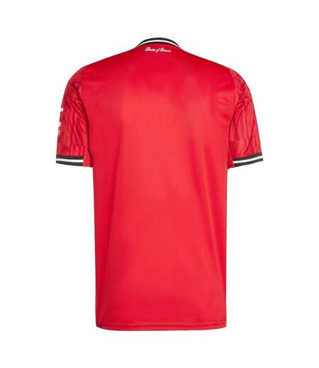 Maillot Domicile Motif/style Manchester United Fc 2025/2026 Homme Rouge Adidas