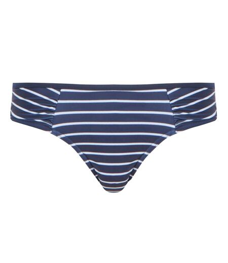 Bas De Maillot De Bain Aceana Femme Bleu Marine Blanc Regatta