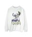 Disney - Sweat LILO AND STITCH OHANA GRAFFITI - Femme (Blanc) - UTBI22894-1