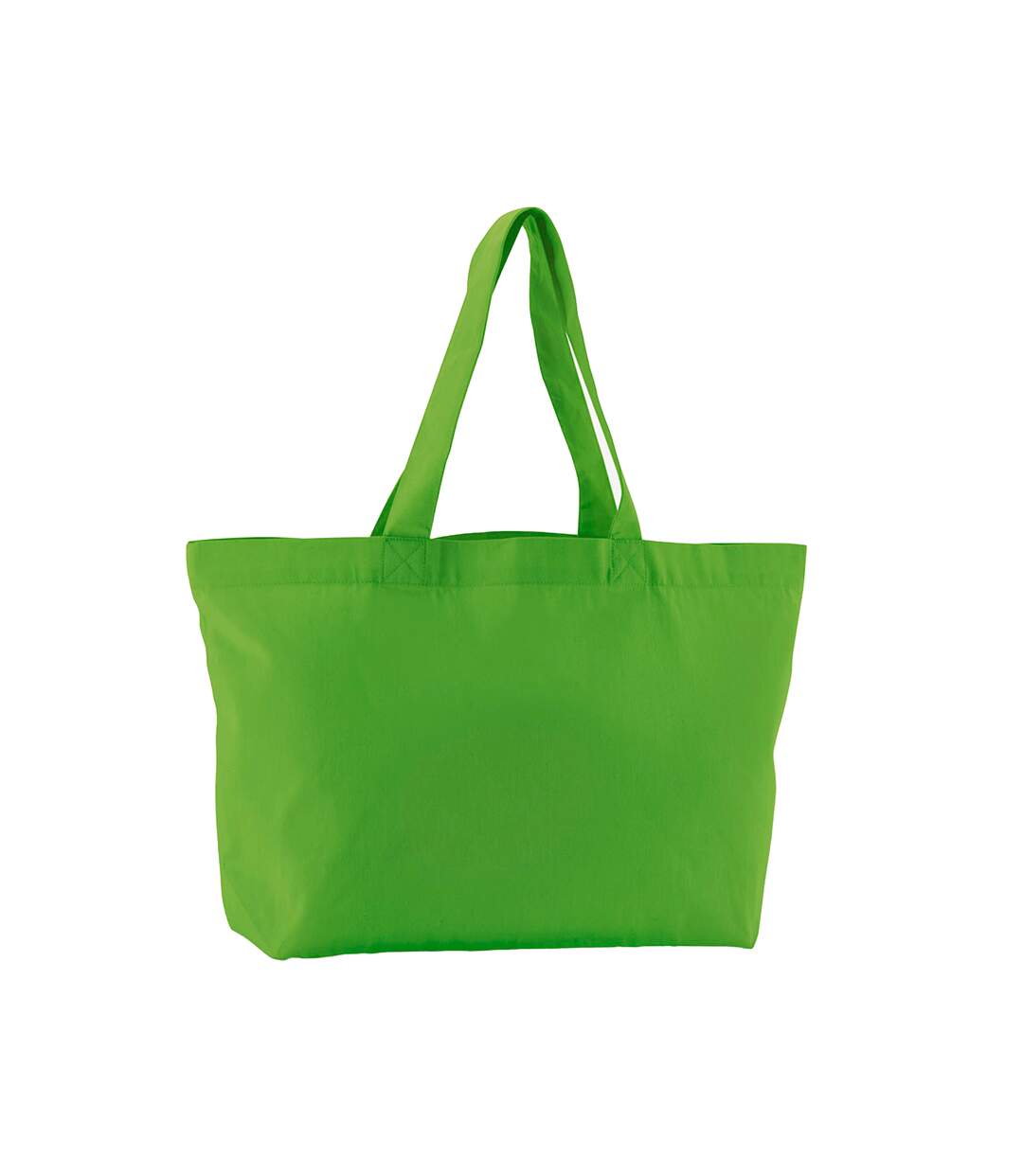 Twill Organic Shopper Bag One Size Apple Green Westford Mill-1