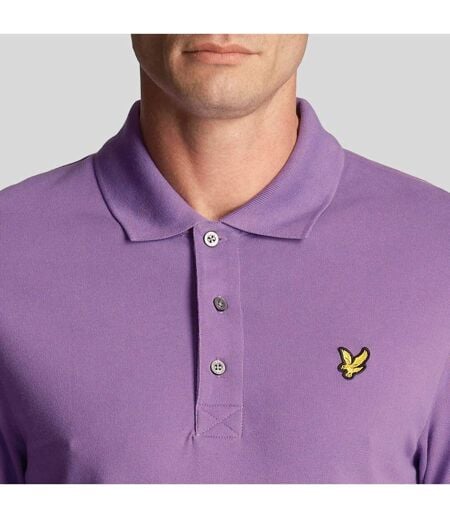 Polo Uni Homme Violet Lyle & Scott