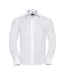 Chemise À Manches Longues Sans Repassage Homme Blanc Russell-2