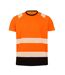 T-shirt De Sécurité Homme Orange Fluo Result Genuine Recycled-1