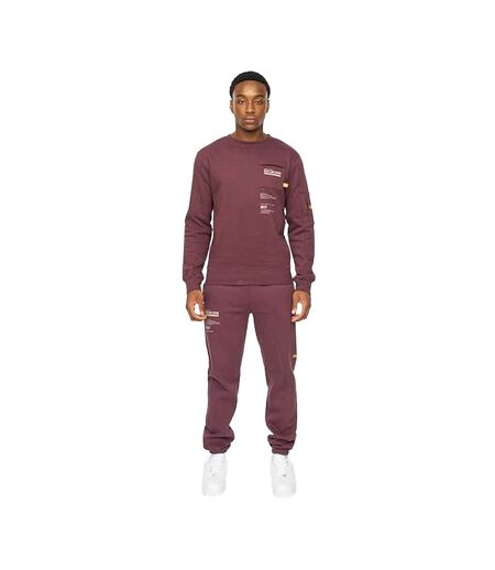 Pantalon De Jogging Applewold Homme Pourpre Duck And Cover