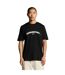 T-shirt Motif Graphique Established Homme Noir Lyle & Scott-1