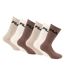 Lot de 6 paires de chaussette Tennis homme Mocha Mousse Fila-1