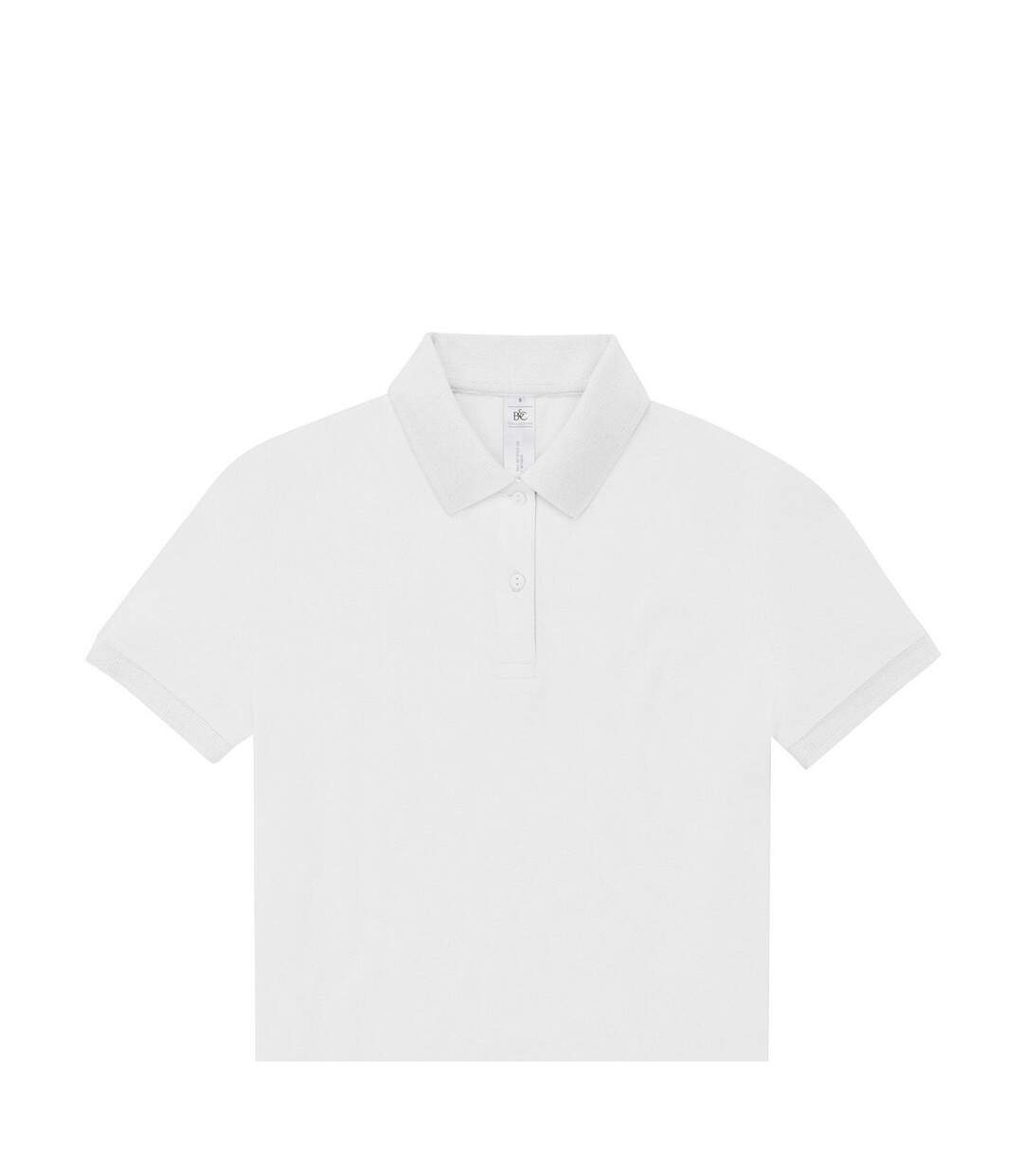 Polo My Femme Blanc B&C-2