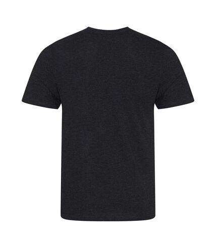 Awdis Mens Just Ts Heather Triblend T-Shirt (Black) - UTRW9786