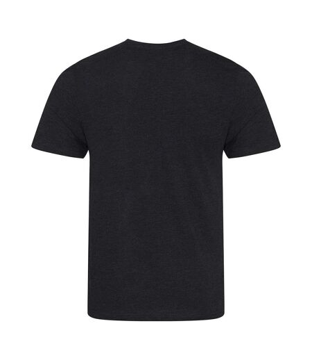 Awdis Mens Just Ts Heather Triblend T-Shirt (Black) - UTRW9786