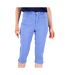 Pantacourt Corsaire Bleu Femme TBS SANTACOR - 36