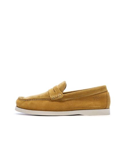 Mocassins jaune homme tbs palerme