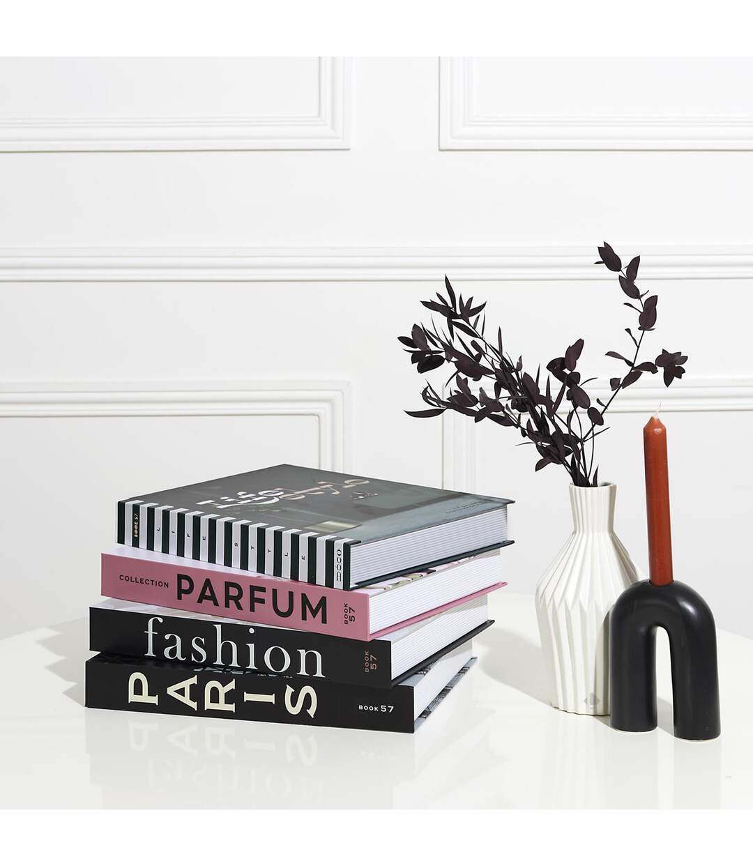 Livre de rangement collection PARIS DECO 4 pièces-3