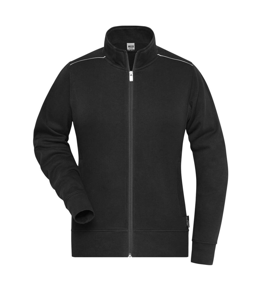 Veste sweat de travail - Femme - JN893 - noir-2